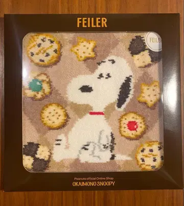 FEILER 스누피 손수건 메니메니쿠키