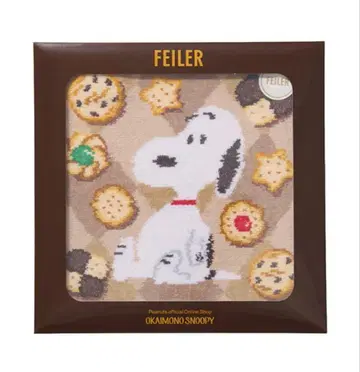 FEILER 스누피 손수건 메니메니쿠키