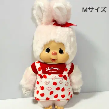 몬치치 침탄 딸기 좋아 플랫 M 사이즈