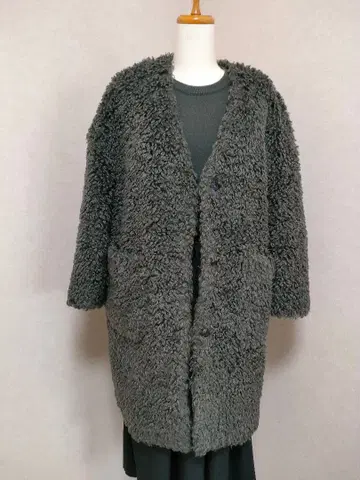 trois 보아 자켓 보아 코트