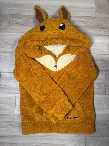 에메필 포켓몬 이브이 복슬복슬 후드티 (L)