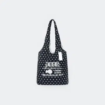 AEAE 물방울 패턴 토트백