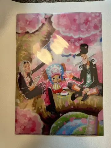 원피스 특제 클리어 파일 2종 세트 원피스 magazine