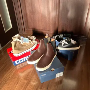 컨버스 CONVERSE 신발 3점 미사용 새상품