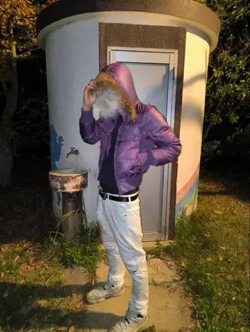 화이트 스키니 데님