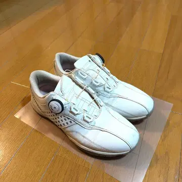 PERSONS 여성용 골프화 다이얼식 스파이크리스