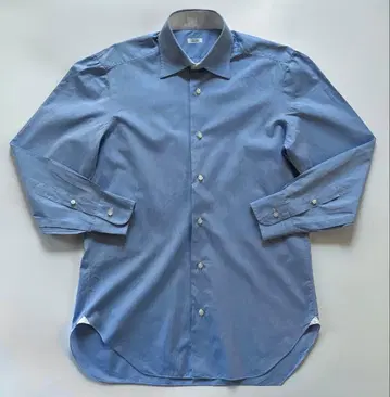 BARBA 드레스 셔츠 39 15 1/2 블루