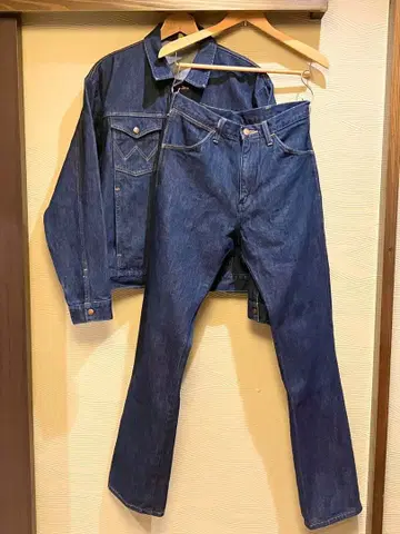 Wrangler 랭글러 데님 셋업 사이즈 M