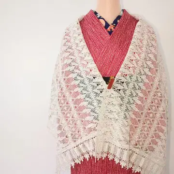 기모노 숄 일본 의류 무릎담요 레이스 겉옷