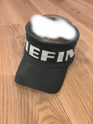 브리핑 니트 바이저 블랙