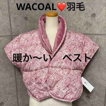 와코루 파트너 숄더 다운 리버서블 프리 사이즈