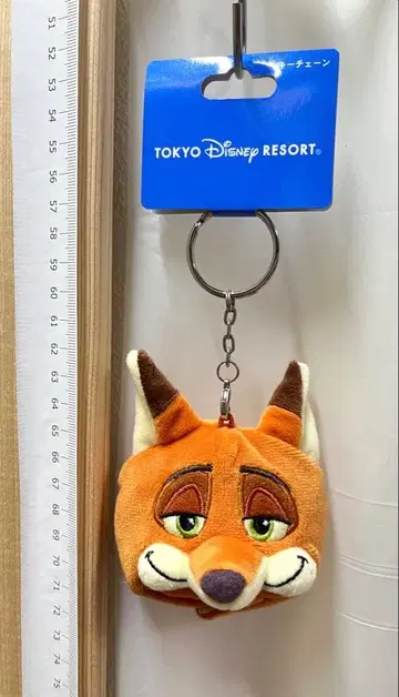 주토피아 팬캡 키체인 키링 닉 디즈니 리조트