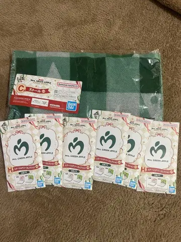 제일복권 Mrs. GREEN APPLE C상 미세스 스톨 입체 메모 6개