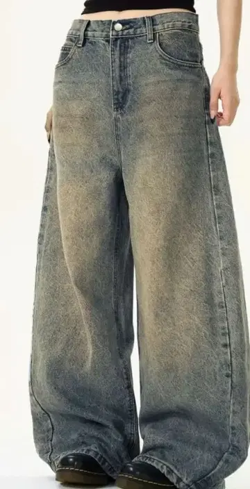 와이드 데님 팬츠 / 미사용 새상품