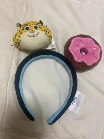 상하이 디즈니랜드 커스텀 머리띠 크로우 하우저 도넛