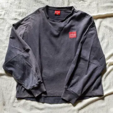 맨해튼 포티지 롱 와이드 슬리브 풀오버