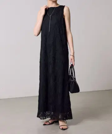 새상품급 콜라주 개럴개런트 바텐 레이스 원피스 블랙 블랙