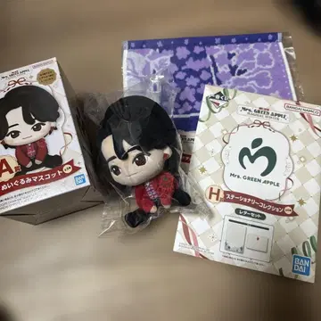 Mrs. GREEN APPLE 봉제 인형 마스코트 A상 세트