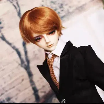 MSD 하르모니아 블루움 1/4 6~7인치 인형 가발