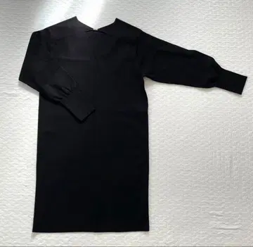 미라 오웬 긴팔 니트 원피스