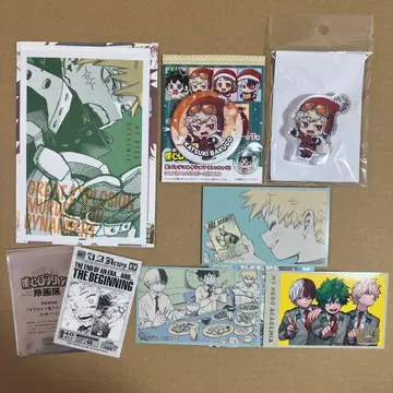 히로아카 원화전 원신 카드 메모리얼 컬렉션 특전 스티커 바쿠고