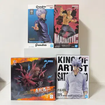 주술회전 피규어 4개 세트