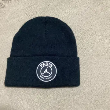 파리 생제르맹 니트 모자 블랙 조던