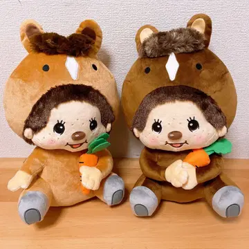 몬치치 말 BIG 봉제 인형 전 2종 세트 판매