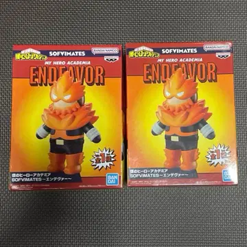 나의 히어로 아카데미아 소프트 비닐 피규어 엔데버 2체 세트