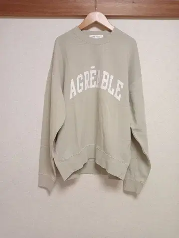 [ THE PAUSE ] 로고 맨투맨 풀오버