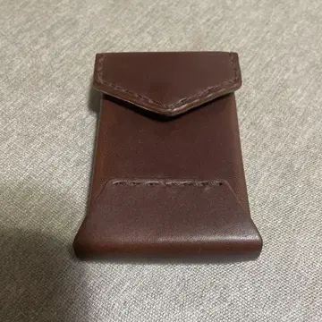 HenderScheme 명함지갑 브라운