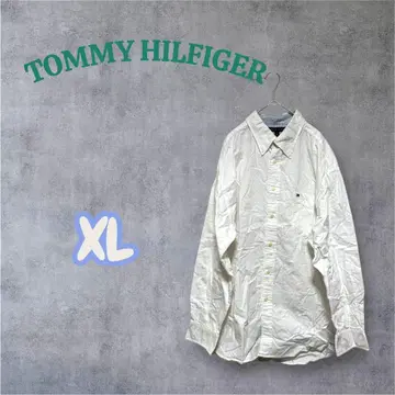 타미힐피거 옥스퍼드 버튼 다운 셔츠 XL