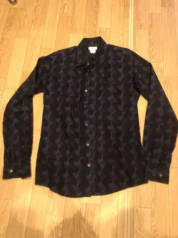 DRIES VAN NOTEN 긴팔 셔츠 46 네이비 계열