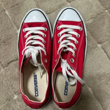 converse 빨간색 24.5cm