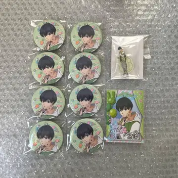 블루 록 Rabbit 캔뱃지 미니 미니 아크릴 스탠드 특전 이사기 요이치