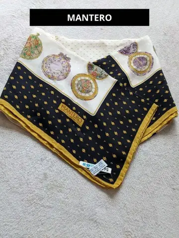MANTERO 100% 실크 스카프