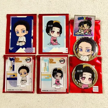 귀멸의 칼날 코하쿠 코유키 뻬탄코 굿즈 세트