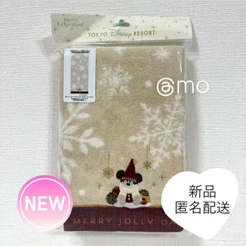 디즈니 리루린린 크리스마스 페이스 타월 2025