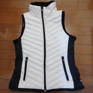 새상품급 Calvin Klein 다운 퀼팅 베스트 화이트 M