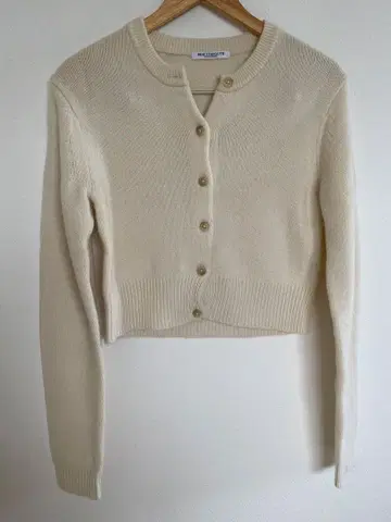 BEAUTY&YOUTH 아이보리 가디건 니트