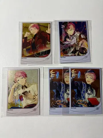 앙스타 모집 폴라로이드 파샤코레 아츠키 슈 5장 세트