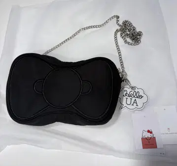 헬로키티 유나이티드 애로우즈 리본 숄더백 블랙