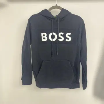 [ 새상품급 ] BOSS 블랙 로고 후드티 M 사이즈