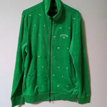 Callaway 그린 컬러 집업 웨어