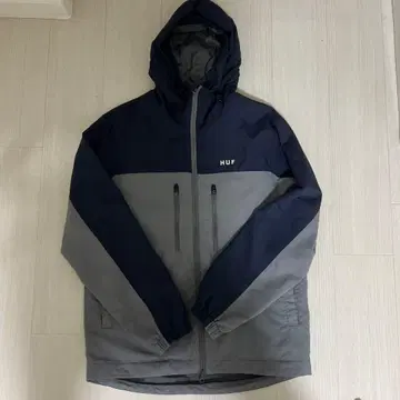 HUF 마운틴 후드티 네이비/그레이 M