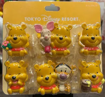 곰돌이 푸 클립 세트 6개입