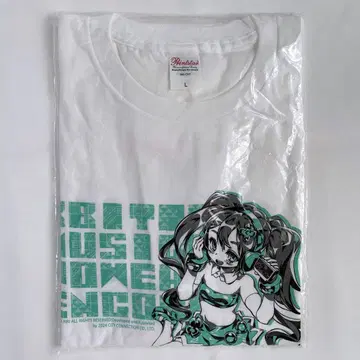 8비트 뮤직 파워 앙코르 T셔츠 L 사이즈 콜럼버스 서클