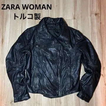 ZARA 라이더스 리얼 가죽