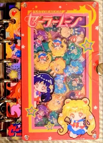 새상품 세일러문 A7 바스락 노트 커버 포함