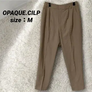 [ OPAQUE.CILP ] 오파크 클립 센터 프레스 와이드 팬츠 M